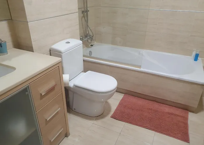 En Urbanización Con Piscina En Playa De Silgar Apartamento